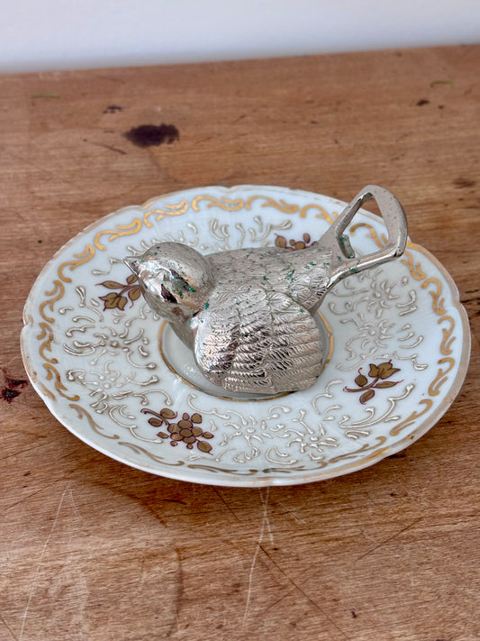 Vintage Limoges Hand-painted Petite Plate