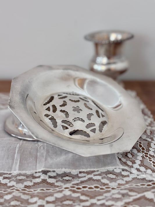 Vintage Silverplate Butter Curler "Coquillor" from France