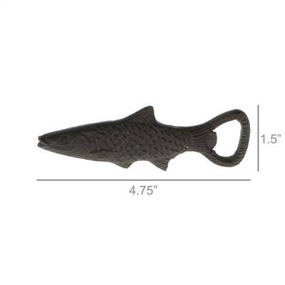 Cast Iron Fish Bottle Opener