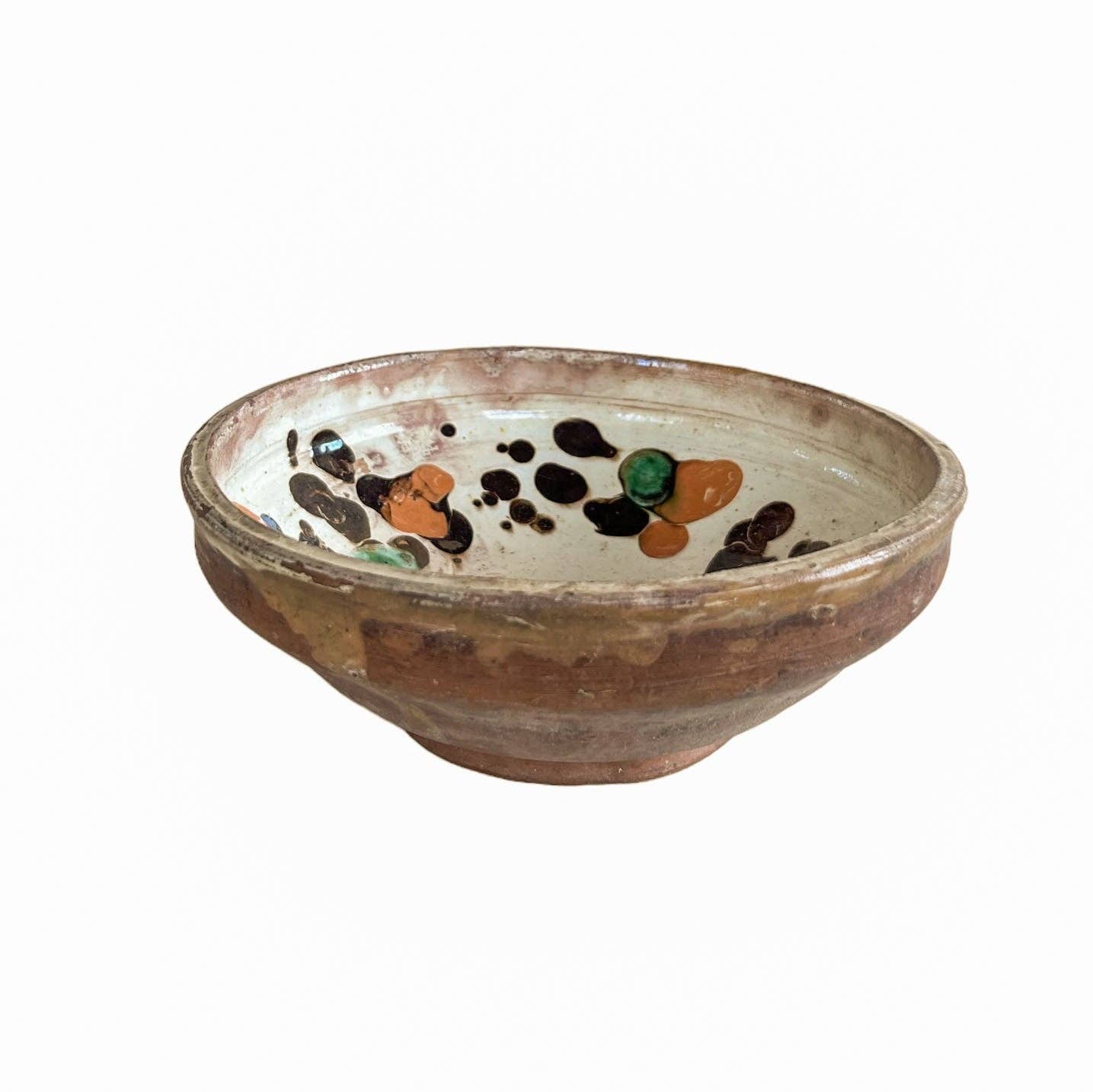 Vintage Painted European Small Bowl