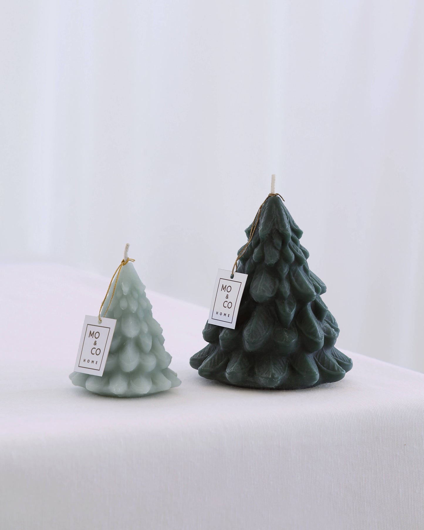 Mo&Co Home Sculpted Beeswax Tree | Small: H: 2 5/8" x Dia: 2 5/16"