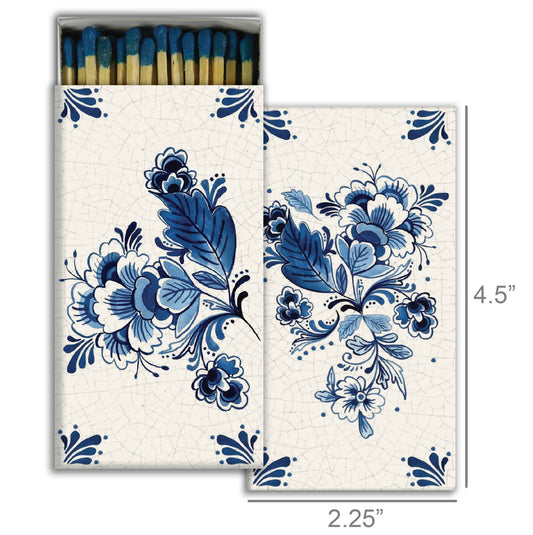 Delft Blue Matchbox