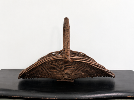 Vintage French-style Gathering Basket