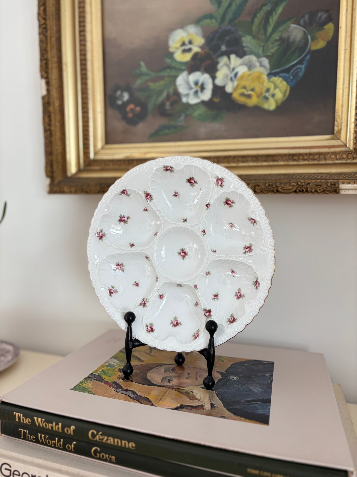 Antique Victoria Austria Oyster Plate