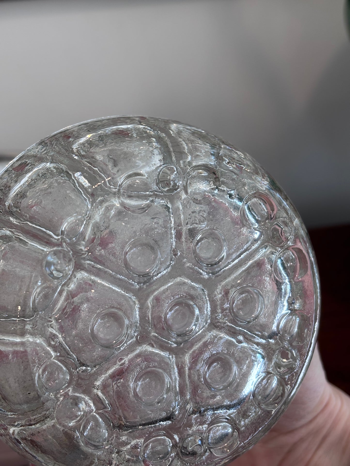 Vintage Art Deco French Flower Frog in Silverplate Dish