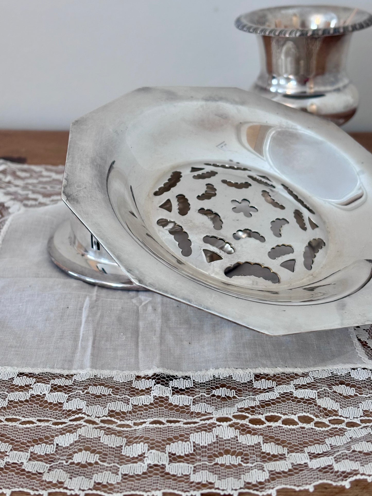 Vintage Silverplate Butter Curler "Coquillor" from France