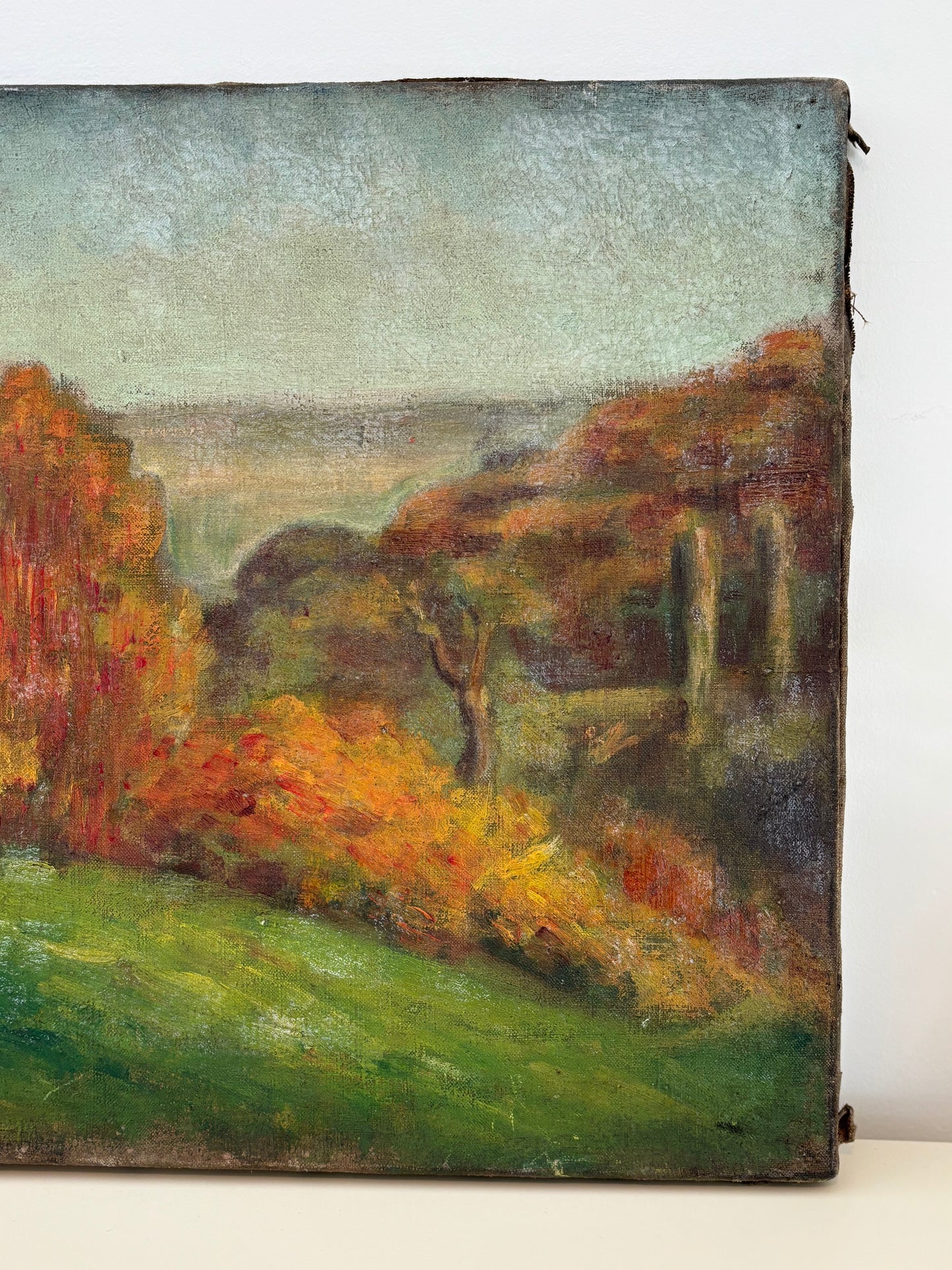 Antique Original Oil Landscape