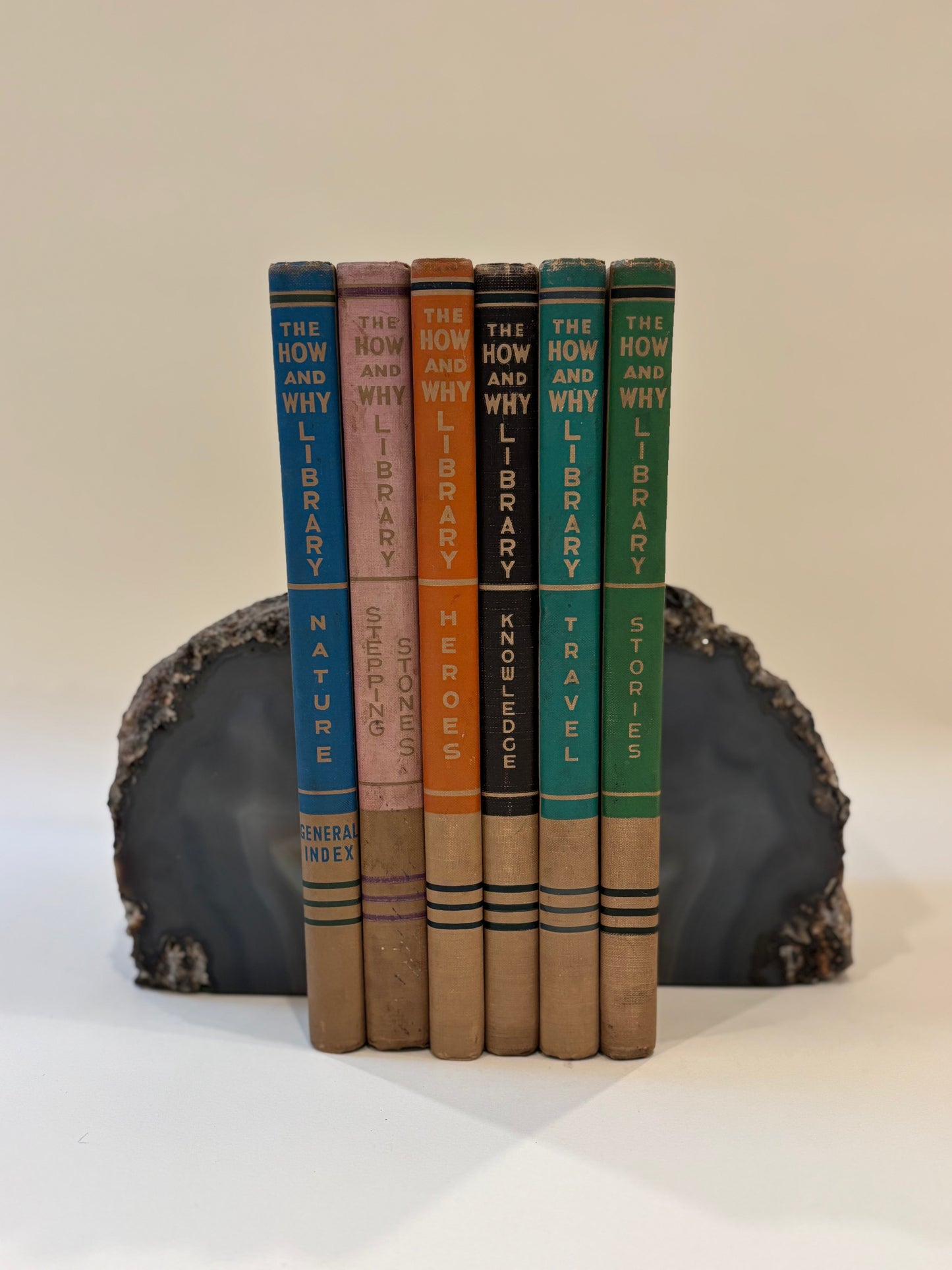 Set of Six 1952 How And Why Books