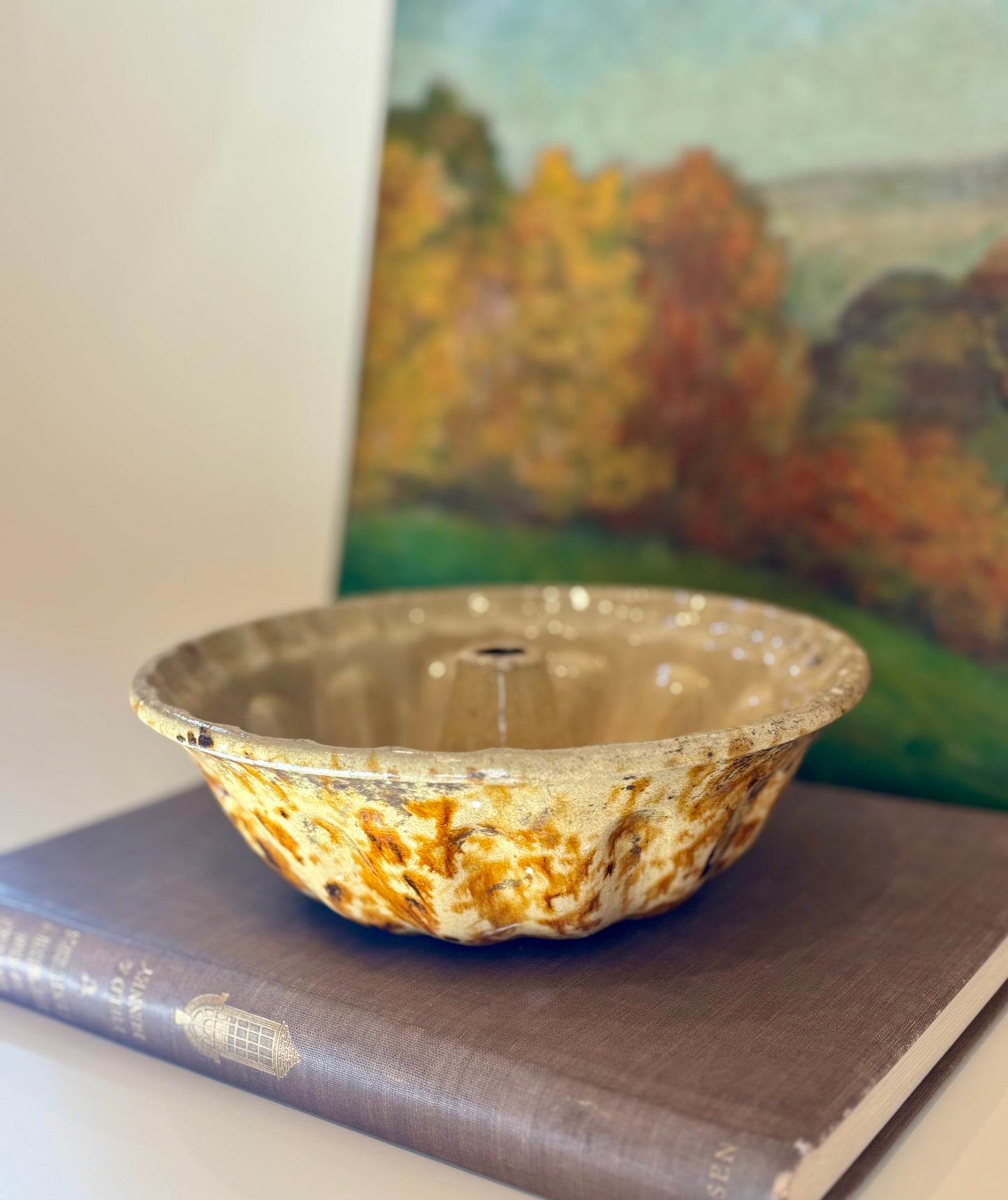 Antique French Kouglof Cake Mold