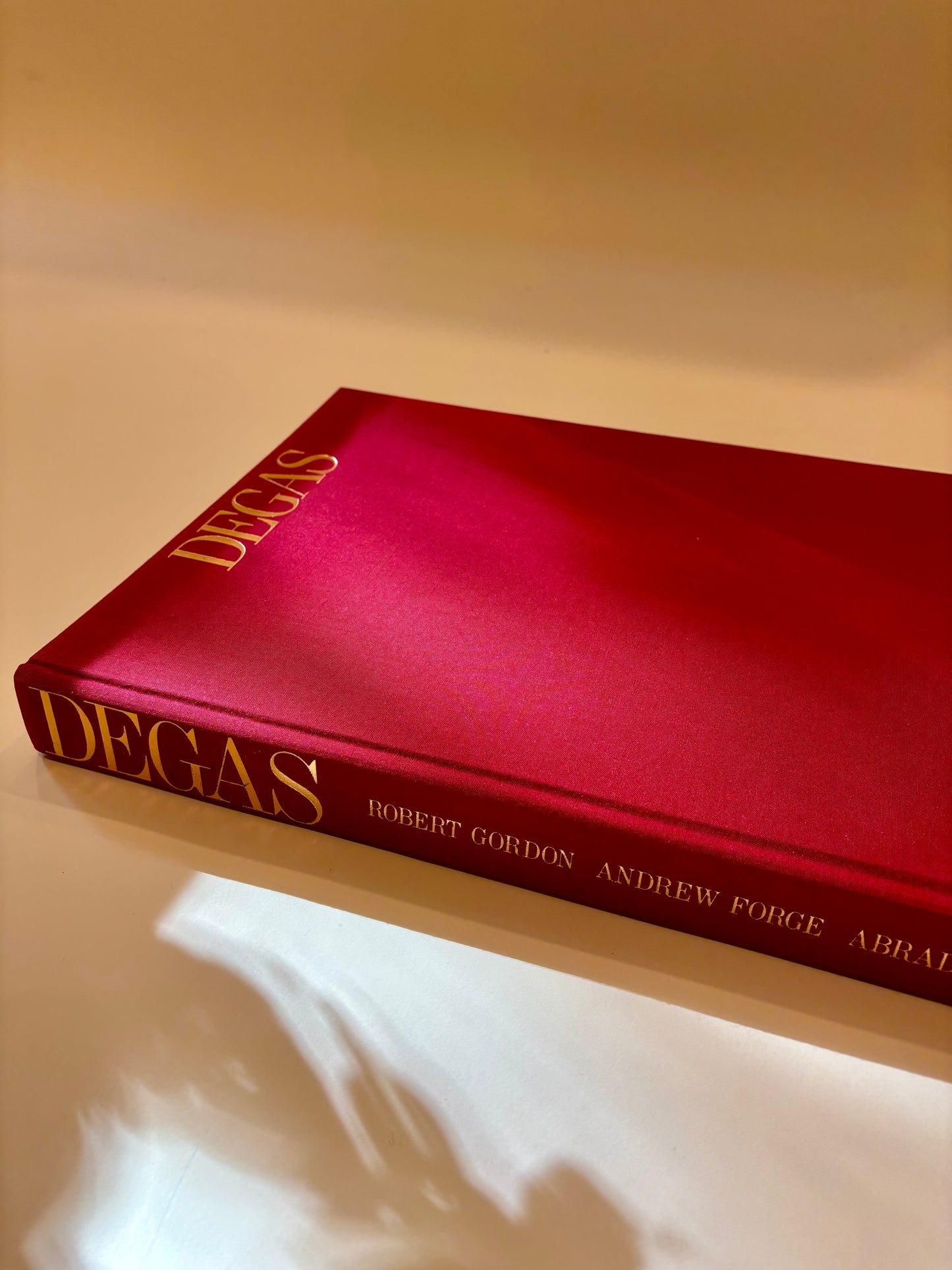 1991 Degas Hardcover Book